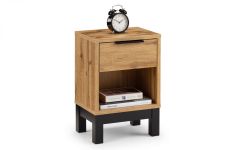 Bali 1 Drawer Bedside - Oak