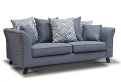 Cassia Fabric Suite 3+2 - Steel