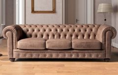 Chester Italian Suite 3+1+1  - Brown