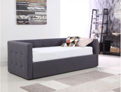 Congo Sofa Bed Linen Fabric - Grey
