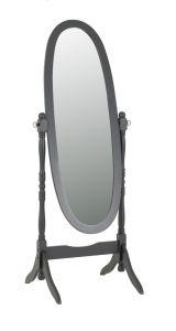 Contessa Cheval Mirror - Grey