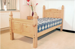 Corona Bed Double High Footend
