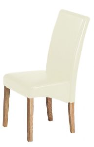 Cyprus Solid Ashwood Chair (SOLD IN PAIRS) - Cream