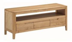 Dunmore Large TV Unit - Oak