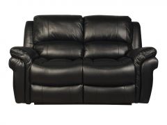 Farnham Leathaire 2 Seater Sofa - Black