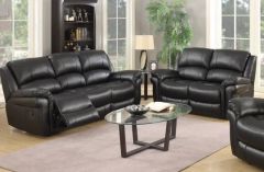 Farnham Leather Air Suite 3+2 - Black