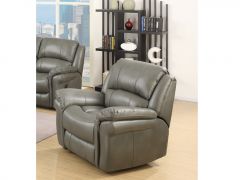 Farnham Leather Air Chair - Grey