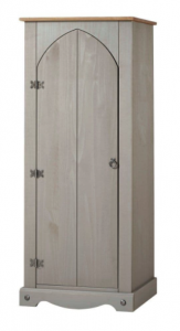 Corona Vestry Cupboard - Grey