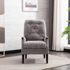 Hannah Fireside Chair - Grey