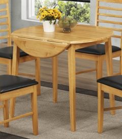 Hanover Round Drop Leaf Table - Light Oak