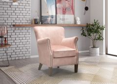Harlow Vintage Chair - Coral