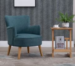Keira Fabric Armchair - Teal