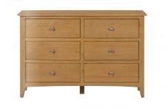 Kilkenny 6 Drawer Chest - Oak