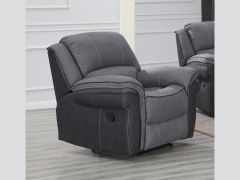 Kingston Fusion Recliner Chair - Grey
