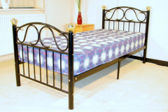 Lisa Double Bed - White