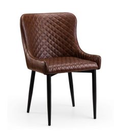 Luxe Dining Chair - Brown