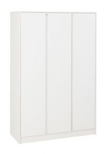 Malvern 3 Door Wardrobe - White