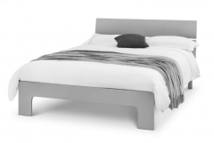 Manhattan King Size Bed 150Cm - Grey
