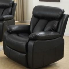 Merrion 1 Seater Recliner Sofa - Black
