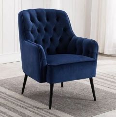 Miley Lounge Chair - Royal Blue