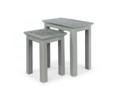 Perth Nest of 2 Tables - Grey