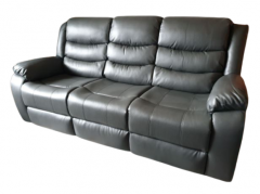 Roman Leather Recliner Suite 3+2+1 - Grey