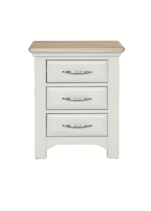 Ella - Locker - 3 Drawer - Grey & Oak