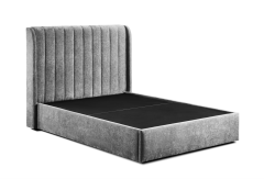 Frida Bed - Grey Fabric