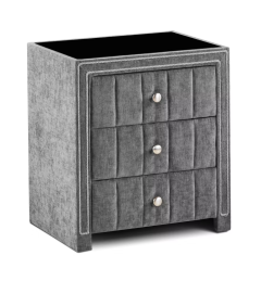 Amelia Locker - Grey Fabric
