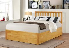 Zoe Storage King Size Bed 5ft - Oak