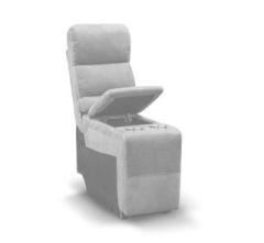 Urban Console with Storage - Grey / Charcoal