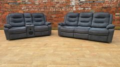 Firenze Recliner Suite 3+2 - Grey