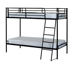 Brandon Metal Bunk Bed - Black