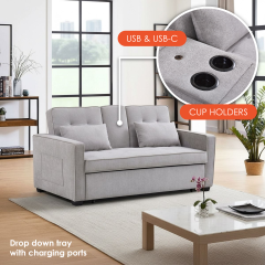 Cantaur Sofa bed - Light Grey