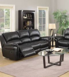 Farnham Leather Air 3+1+1 Suite - Black