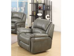 Farnham Leather Air Chair - Grey