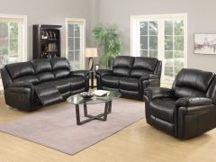 Farnham Leather Air 3+2+1 Suite - Black