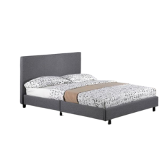 Fusion Fabric Bed - Grey