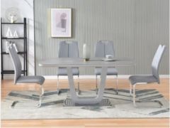 Kendal 4ft Dining Set - Grey
