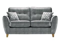Maya Fabric 3 Seater Sofa-Charcoal