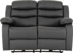 Roma 3+2 Electric Recliner Suite - Grey Pu