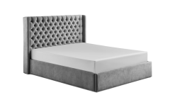 Colette Ottoman Bed - Grey Fabric