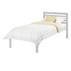 Slocum Bed - Light Grey