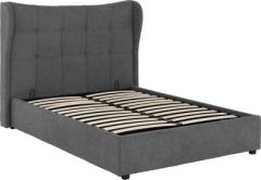Verona Fabric Bed Grey