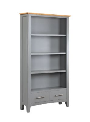 Rossmore Grey Tall Bookcase