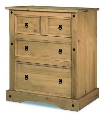 Corona 2+2 Drawer Chest