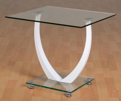 Henley Lamp Table - White