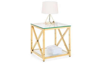 Miami Lamp Table - Gold