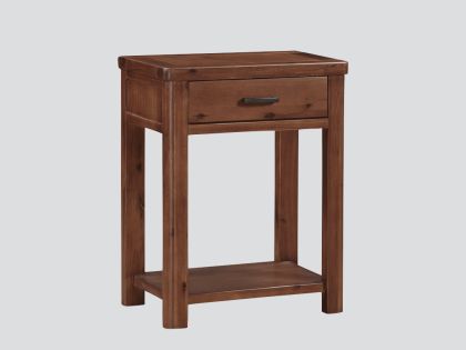 Andorra 1 Drawer Console Table - Dark Acacia