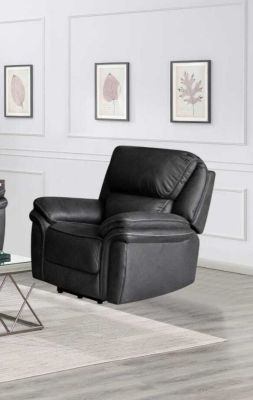 Greta Manual Recliner 1 Seater - Slate